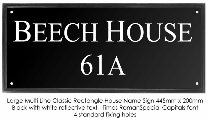 Click to See Next House Sign Image